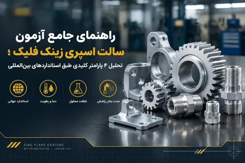 آزمون سالت اسپری زینک فلیک