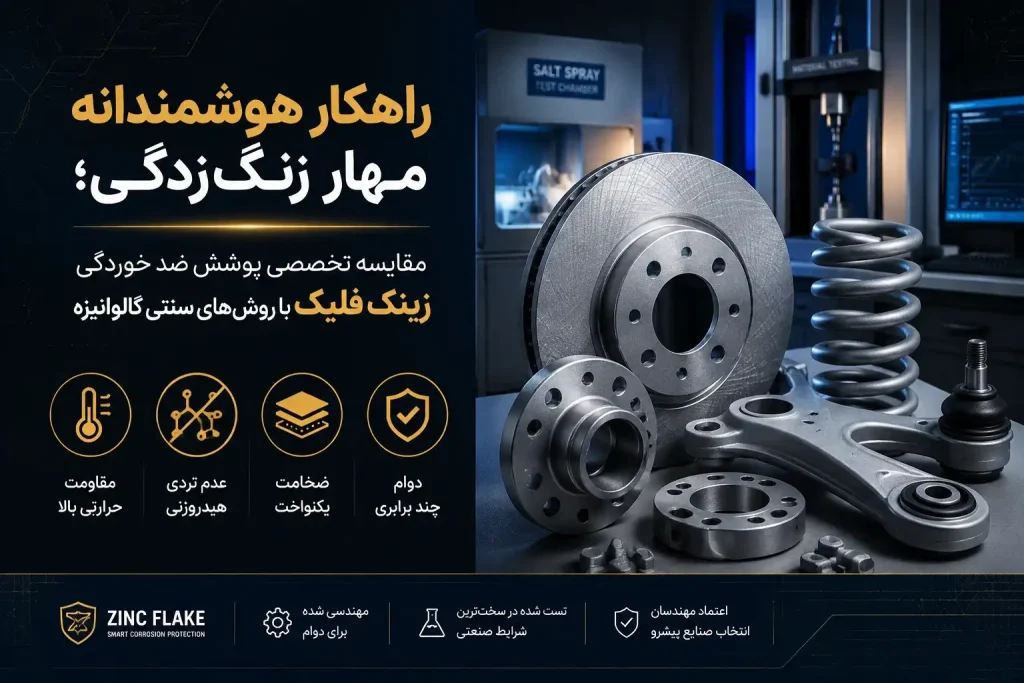 پوشش ضد خوردگی زینک فلیک