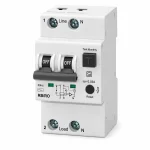 کلید محافظ جان ترکیبی دو پل 30 میلی آمپر رعد (RB/RO-2P-6~40)